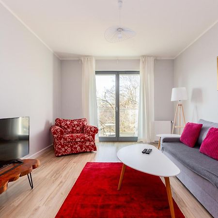Baltic Sea Beachside Apartment Gdansk Bagian luar foto