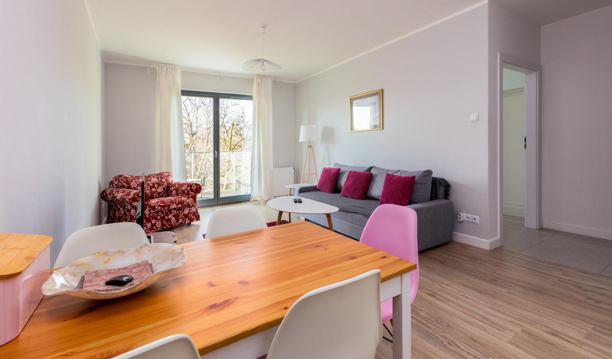 Baltic Sea Beachside Apartment Gdansk Bagian luar foto