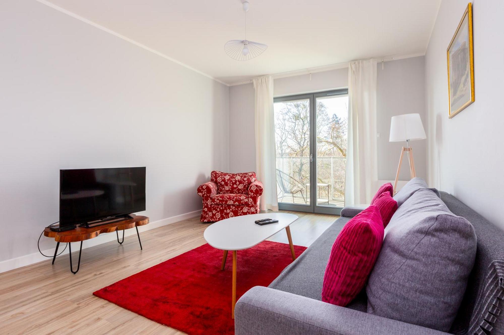 Baltic Sea Beachside Apartment Gdansk Bagian luar foto
