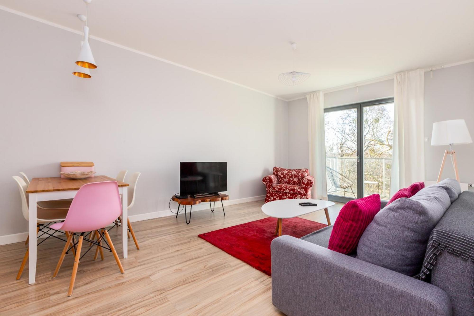 Baltic Sea Beachside Apartment Gdansk Bagian luar foto